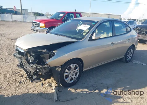 2010 Hyundai Elantra Gls from USA, damaged, VIN KMHDU4AD1AU157816
